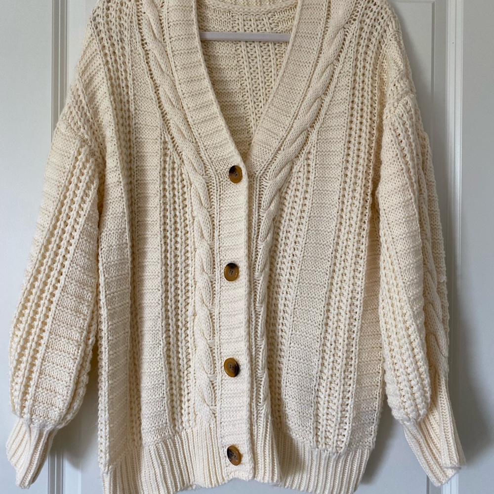 Knit Chunky Cardigan